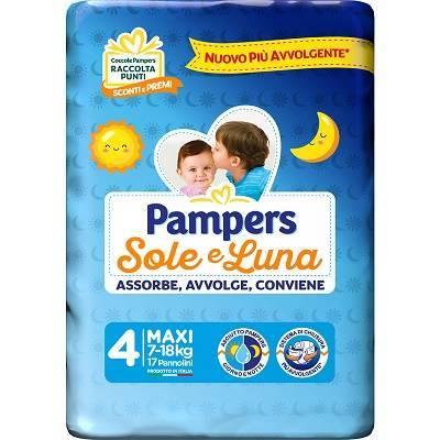 Culeros desechables 17 pz junior    maxi pampers