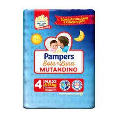 Culeros desechables 15 pz junior  maxi pampers