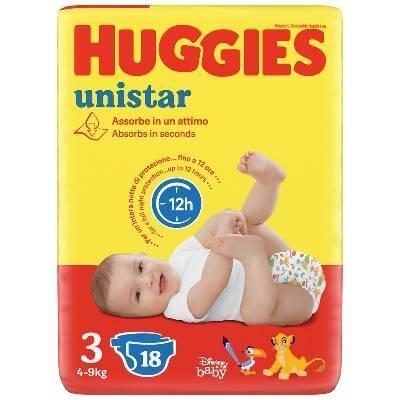 Culeros  midi 18 pz huggies 