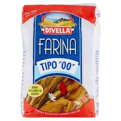 Harina  de trigo 00 gr.1000 divella