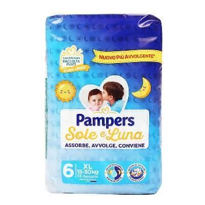 Culeros desechables 13 pz junior  extralarge pampers