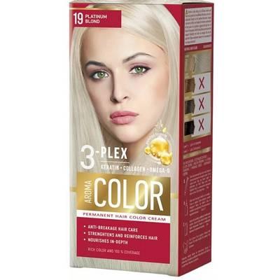 Tinte para cabello  19 rubio platino 45 ml 