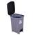 CUBO DE BASURA PLASTICO CON PEDAL 15 LT  
