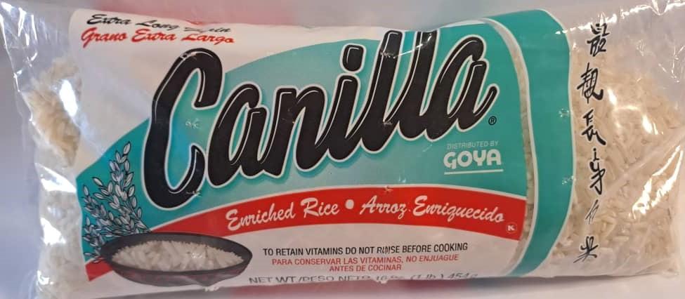 ARROZ DE GRANO LARGO  1 L. 16OZ.   CANILLA 