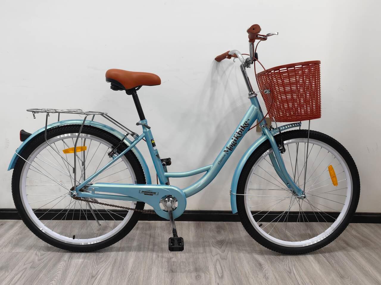 BICICILETA MUJER 26 CON CESTA  