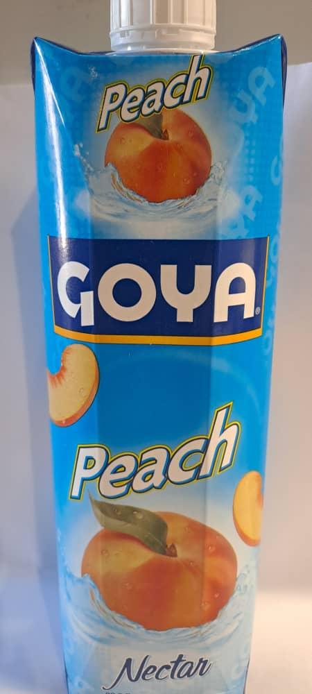 JUGO DE MELOCOTON  PRISMA 33.8OZ. M/GOYA