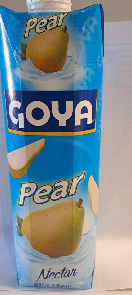 JUGO  DE PERA PRISMA 33.8OZ.    M/GOYA