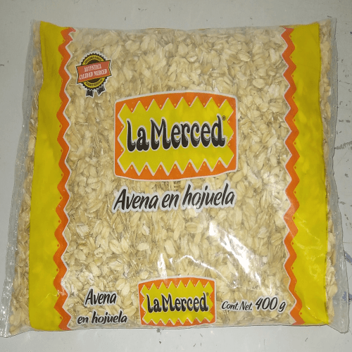Avena en hojuela 400 GRS M/LA MERCED.