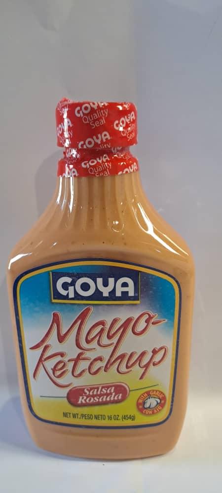 MAYOKETCHUP  O SALSA  ROSA  16 OZ.   M/GOYA