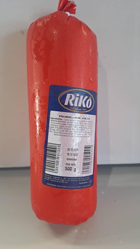  PICADILLO DE POLLO 500GR   M/RIKO