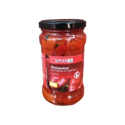 PIMIENTOS ALTEZA TIRA C/AJO, 290gr 