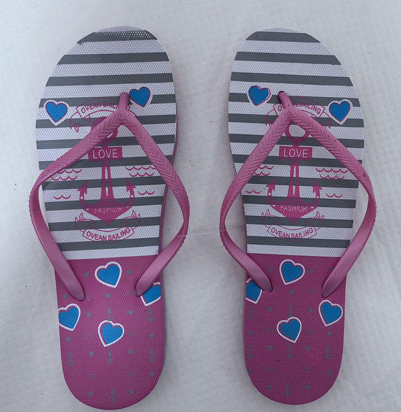 CHANCLETA DE GOMA METEDEDOS CON DISEÑOS PARA MUJER  36-41   M/SM