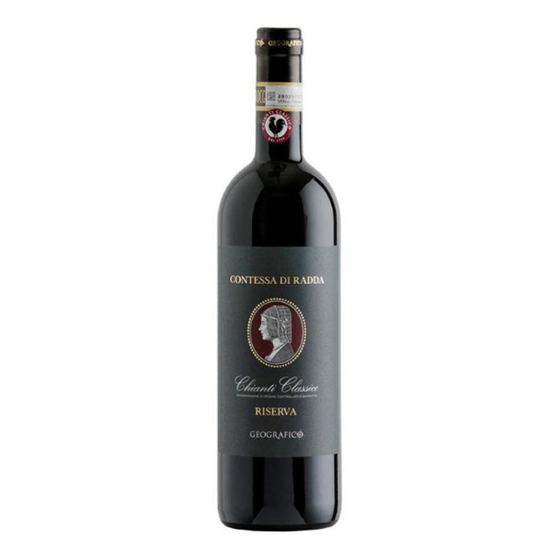 Vino tinto Chianti Geografico Riserva Contessa di Radda 2018 14%vol.
