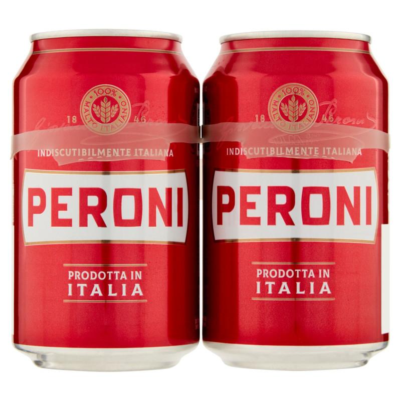 PERONI CERVEZA EN LATA ML.330 X 2