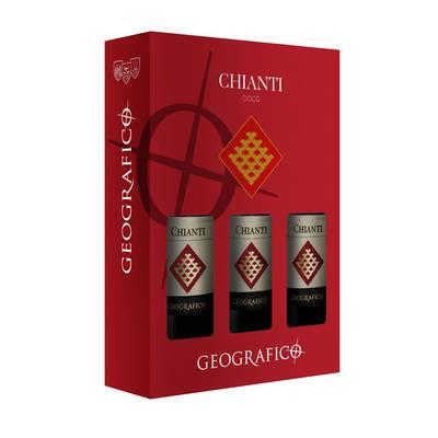Vino tris chianti geografico 