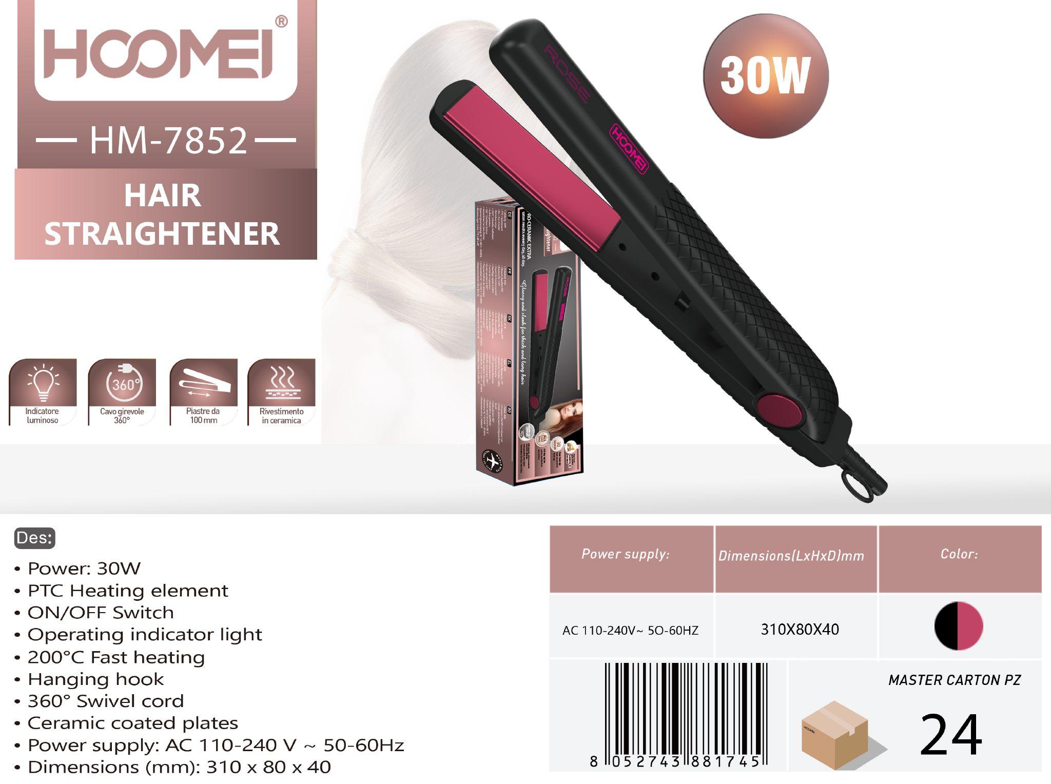 PLANCHA DE PELO 30W HM7852 NET