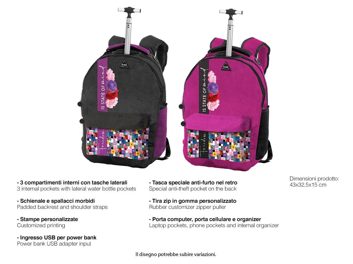 Mochila con ruedas