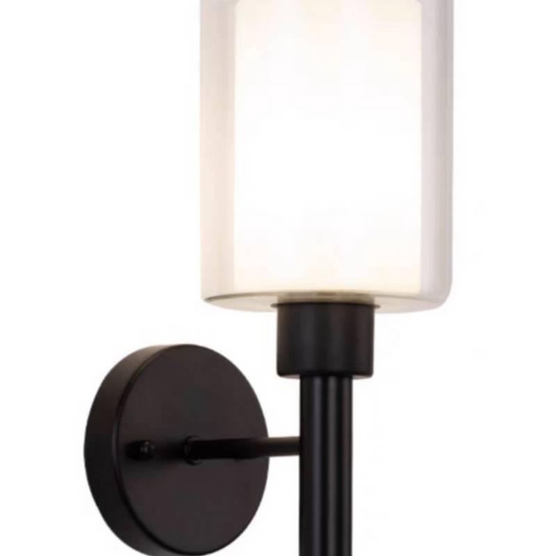 APLIQUE VIDRIO Y METAL MOD 4018