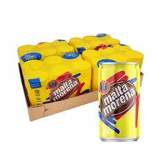 Caja de Malta  Morena  237 ML  (8 onza)   por 24 unidades