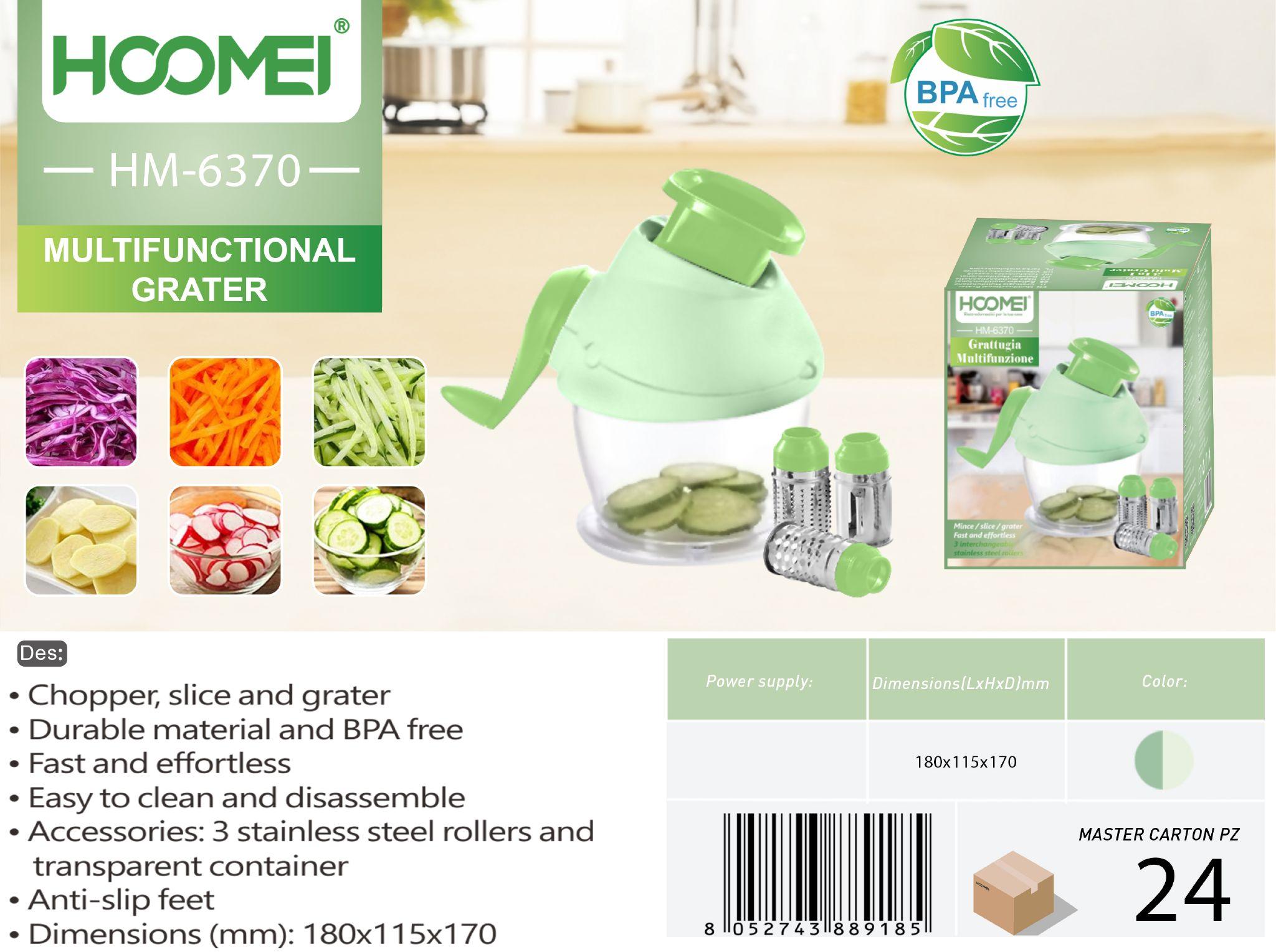 RALLADOR DE QUESO MULTIFUNCIONAL HM6370