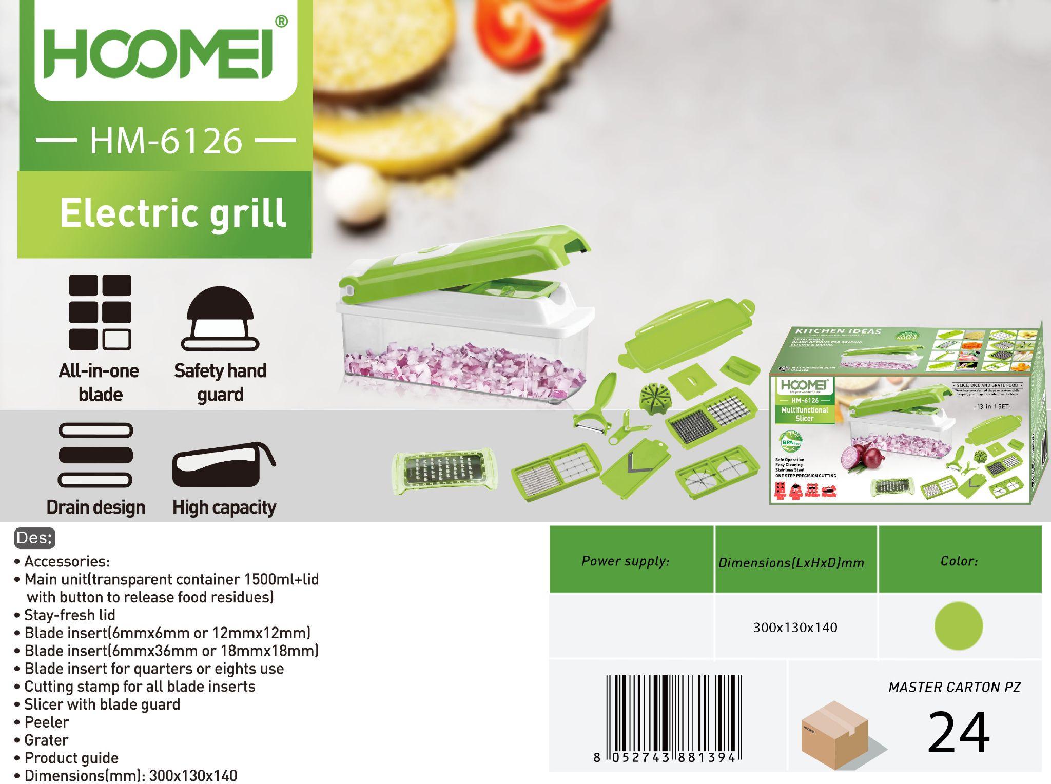 CORTADORA DE VERDURAS MULTIFUNCIONAL MANUAL