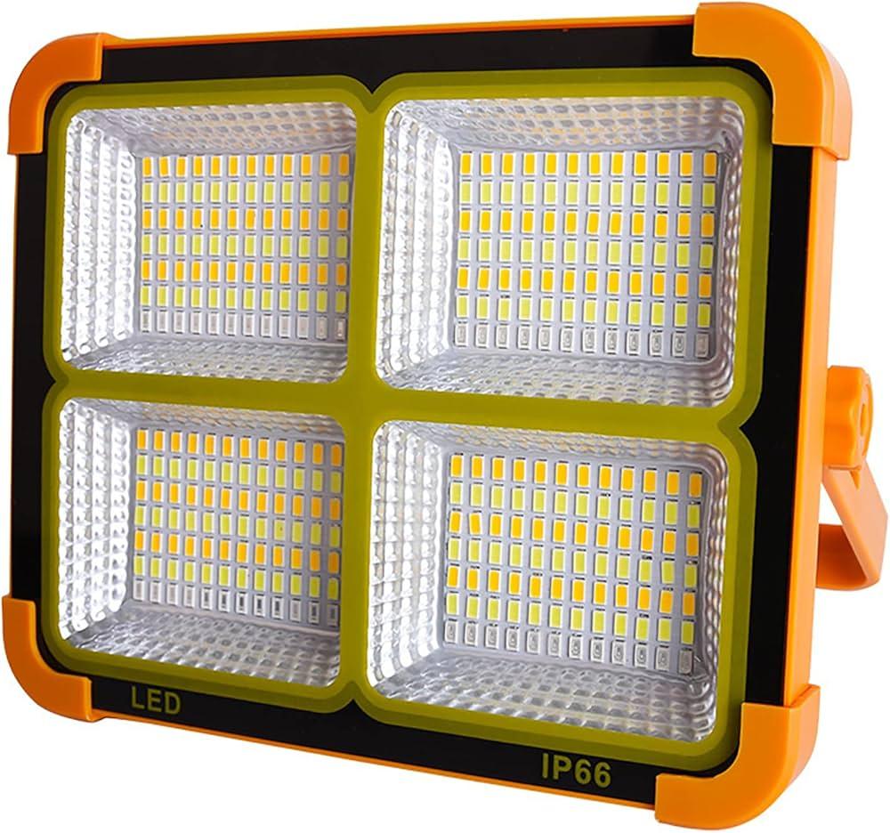 LAMPARA  30W RECARGABLE  CON CARGA SOLAR 