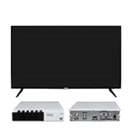  Televisor Led De 50" (FHD),REF KDE50ED316   con Caja DECODIFICADORA (REF.KHDT885-BH)   