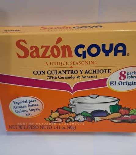SAZON CILANTRO/ACHOTE 1.41OZ.  M/GOYA