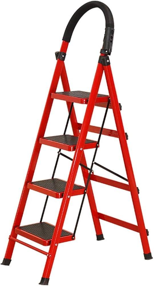 ESCALERA DE 4 PASOS DE METAL 50*140 CM 

