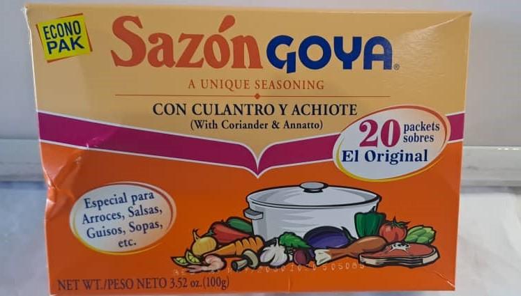 SAZON CILANTRO/ACHOTE 3.52OZ. M/GOYA