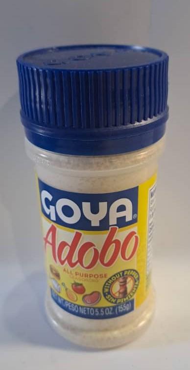 ADOBO  SIN PIMIENTA 5.5OZ.   M/GOYA
