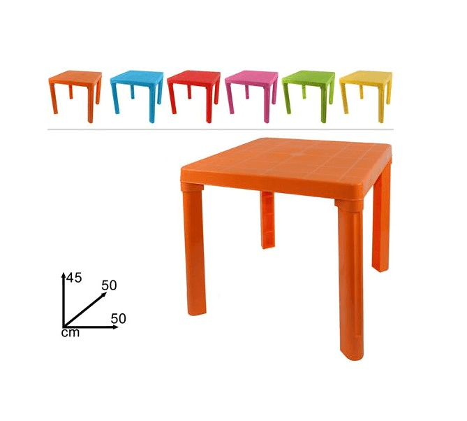 Mesa plastica 50x50 cm 