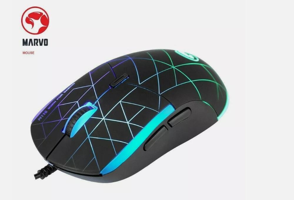 RATÓN PARA JUEGO MARVO M115 NET