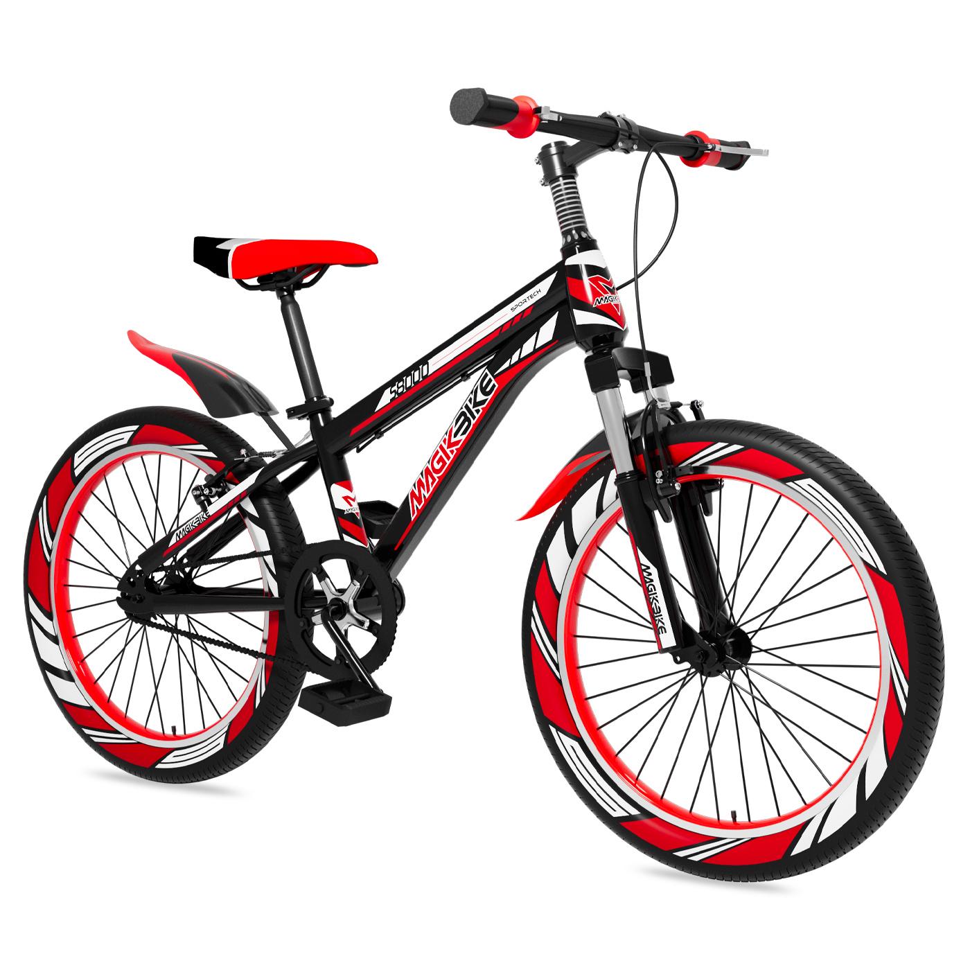 Bicicleta para niño roja medida 20