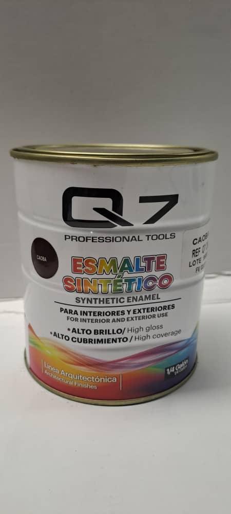 PINTURA ESMALTE -CAOBA-1 LITRO- Q7