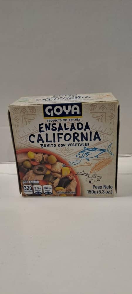 BONITO CON VEGETALES -ENSALADA MEDITERRANEA 5.3 OZ GOYA   M/GOYA