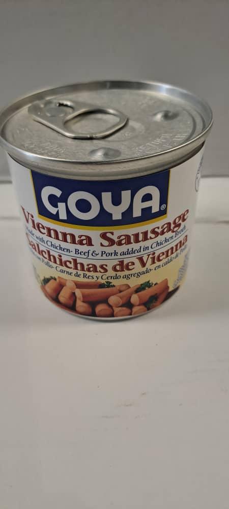 SALCHICHA  VIENNA 4.6 OZ GOYA   M/GOYA