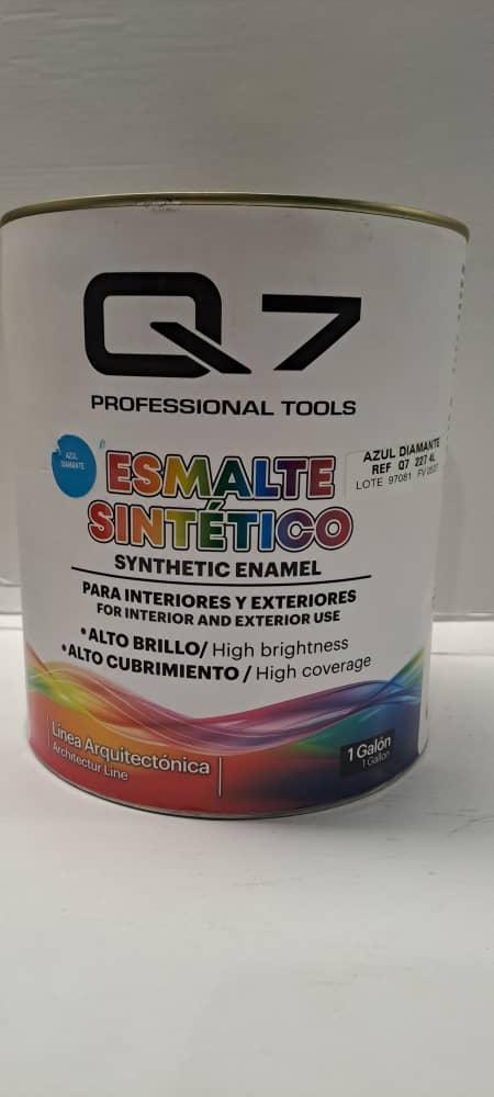PINTURA ESMALTE SINTETICO-AZUL DIAMANTE-4 LITRO-Q7