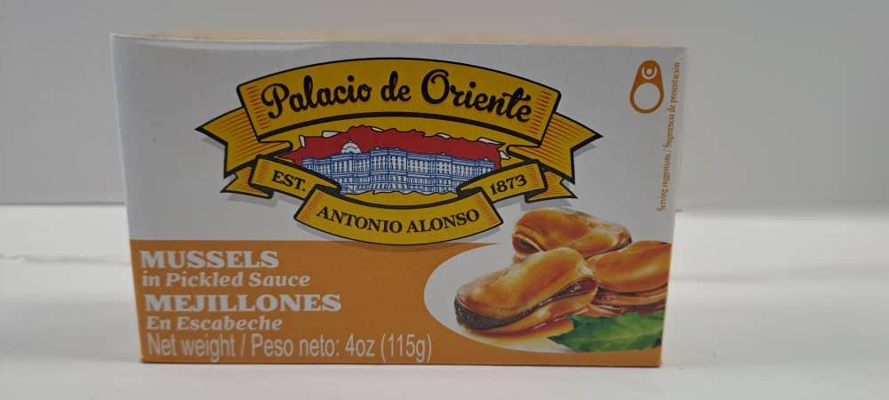 MEJLLONES ESCABECHE 4 OZ PALACIO DE ORIENTE. M/GOYA