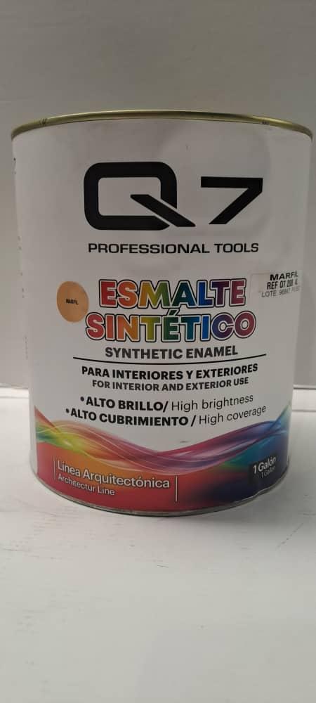 PINTURA ESMALTE SINTETICO-MARFIL-4 LITRO-Q7