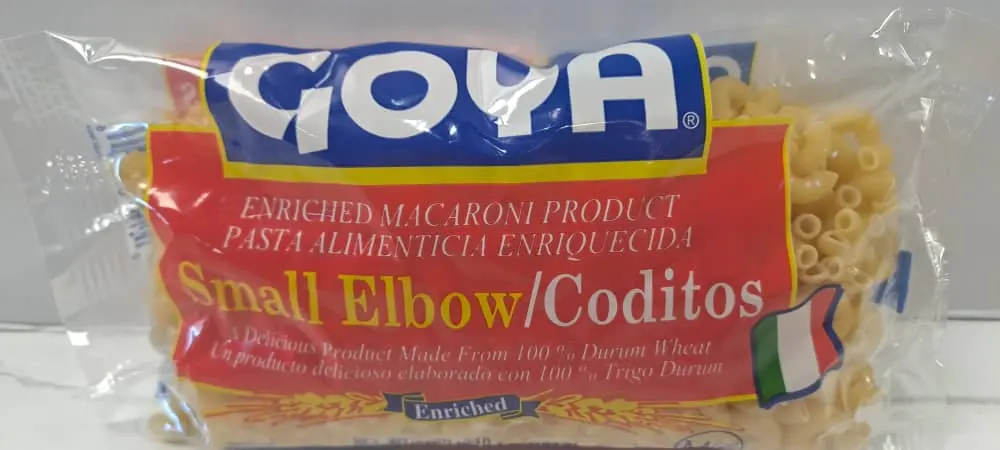 PASTA CODITOS 7 OZ GOYA M/GOYA