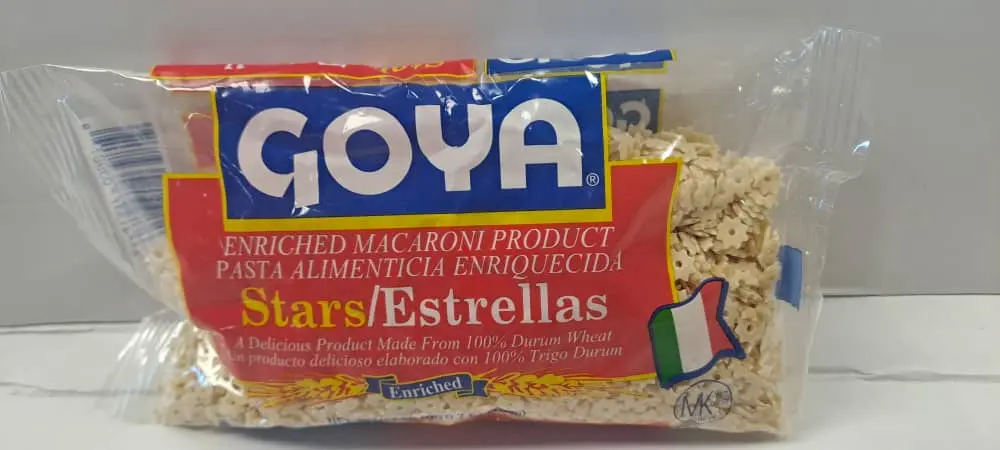 PASTA EN FORMA DE ESTRELLITAS 7 OZ GOYA M/GOYA