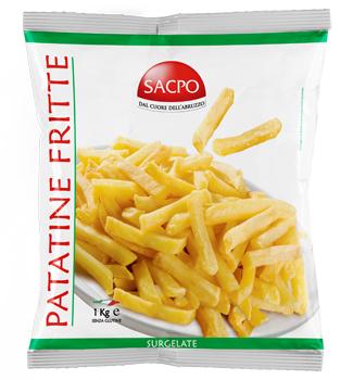  PAPAS PREFRITAS TROSEADAS  1KG   M/SACPO