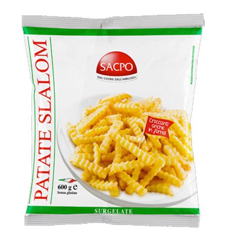 PAPAS PREFRITAS EN SLALOM  600GR   M/SACPO