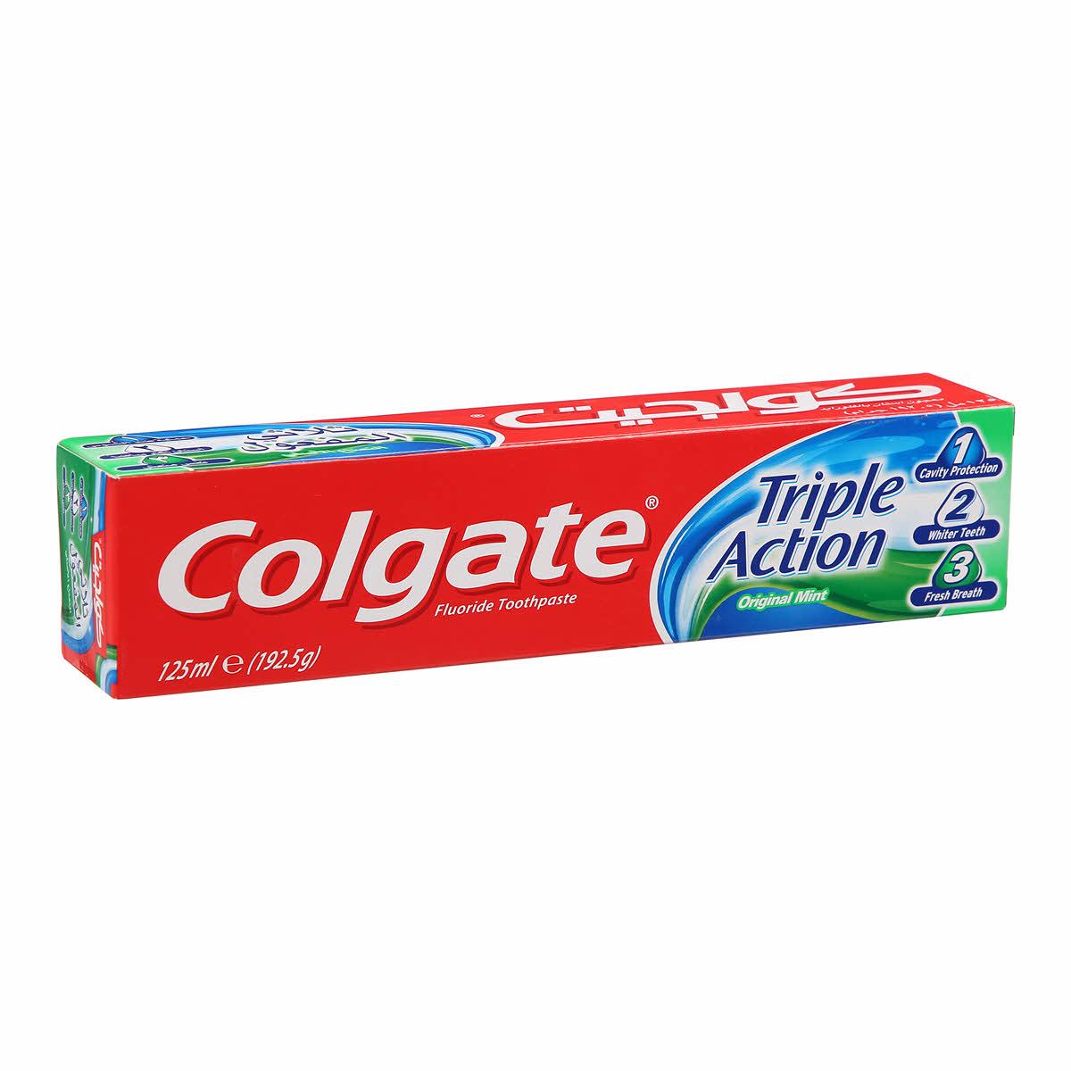 COLGATE PASTA DENTAL 125 ML TRIPLE ACCIO N