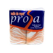 Rollo de Toalla de papel multiuso 32 MTS HS/Paquete (2 Unidades)