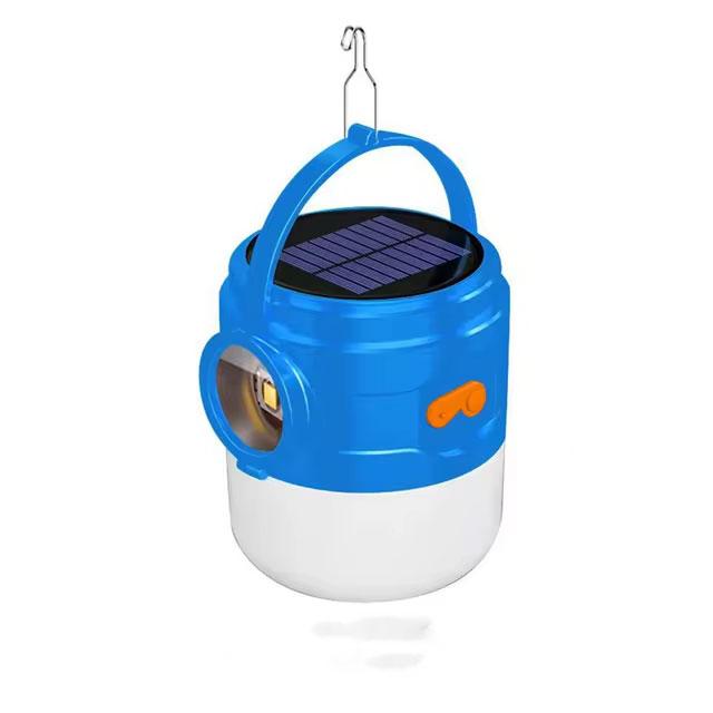 LAMPARA PORTABLE RECARGABLE CON LUZ SOLAR M/SM