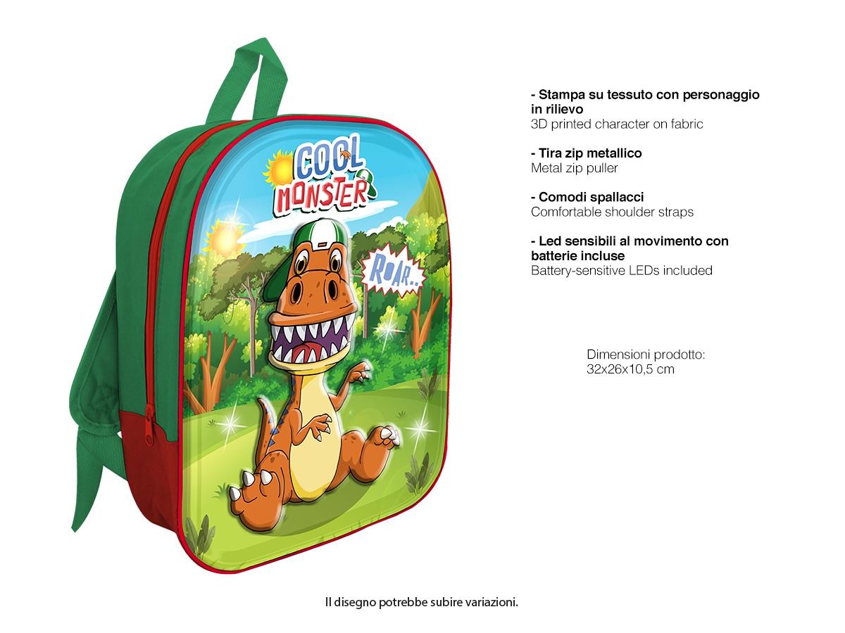 Mochila led 3d mggroup