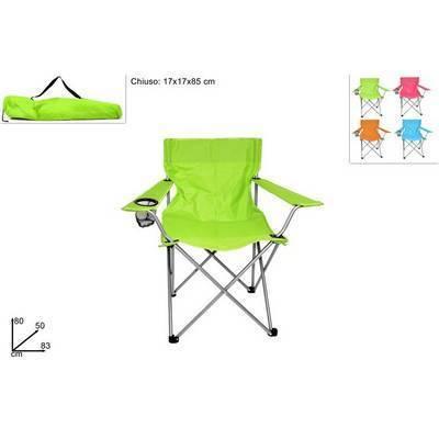 Silla camping plegable