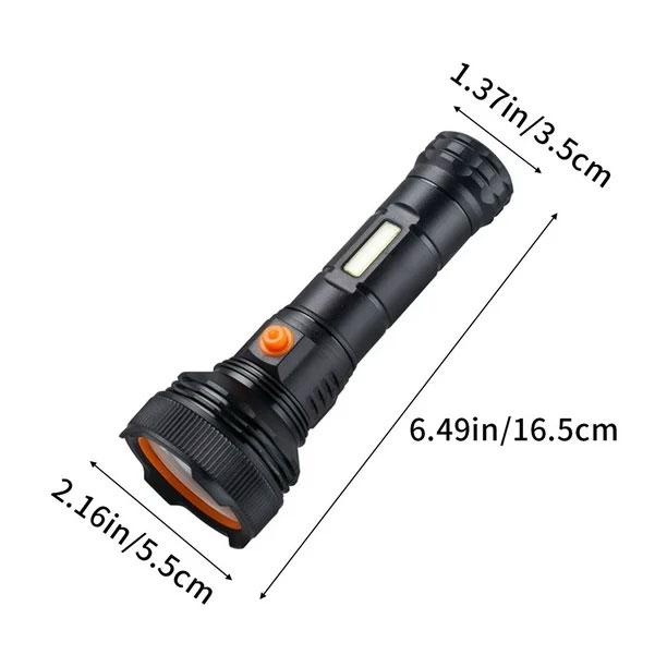 LINTERNA RECARGABLE 3W M/SM